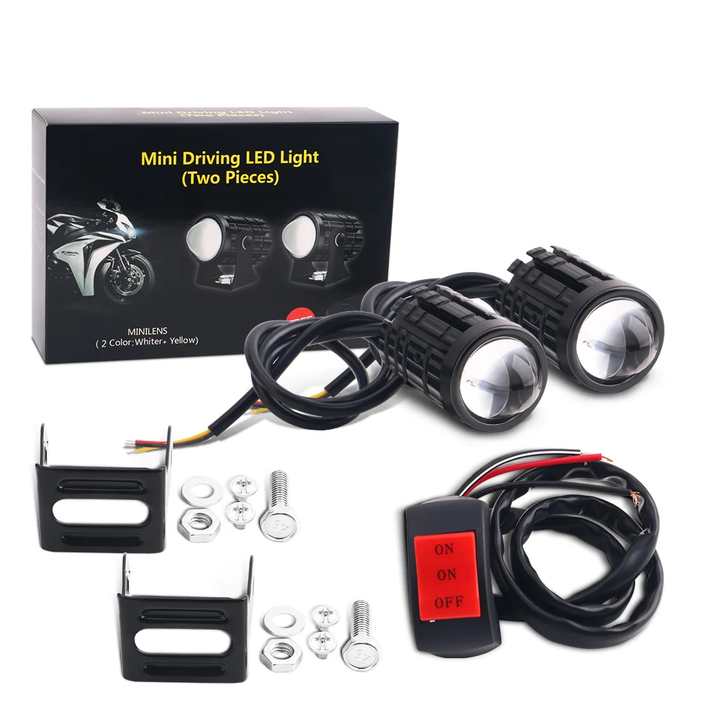 Universal Motorcycle LED Headl - огляд і ціна Universal Motorcycle Led Headlight Projector