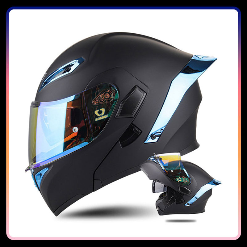 Four Seasons Universal Flip Up - огляд і ціна Dual Visor Motorcycle Racing Helmet