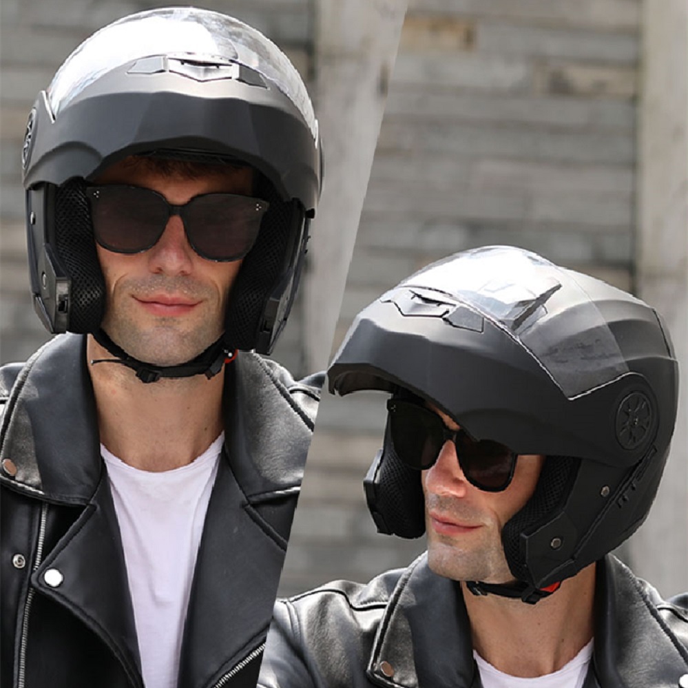 Bluetooth Men's Motorcycle Hel - огляд і ціна Full Face Motorcycle Helmet With Bluetooth