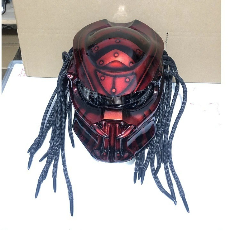 Racing Predator Warrior Full F - огляд і ціна Custom Predator Motorcycle Helmet