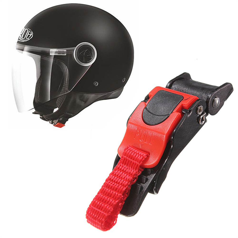 Motorcycle Motor Bike Helmet C - огляд і ціна Quick Release Buckle Motorcycle Helmet