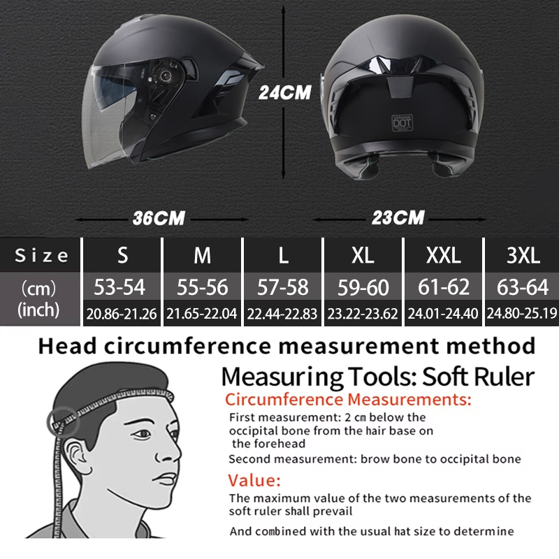 715 Motorcycle Dual Visor Flip - огляд і ціна Dual Visor Motorcycle Racing Helmet