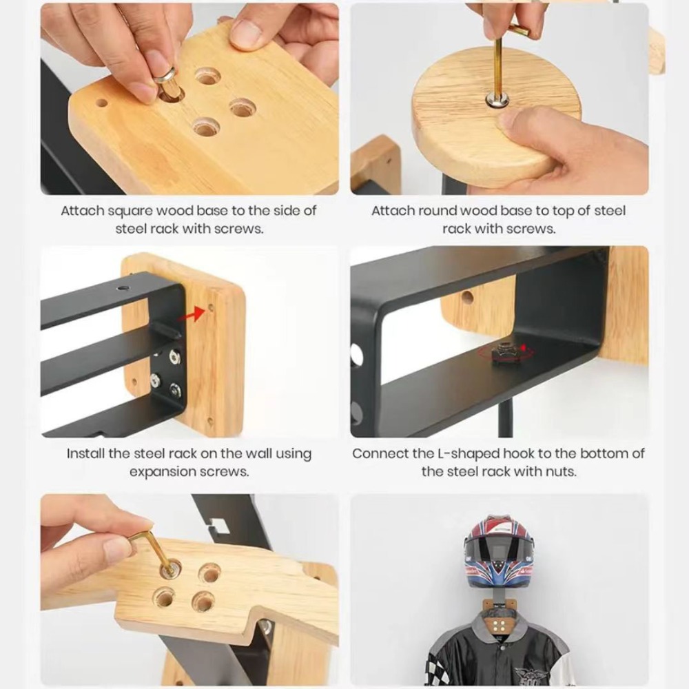 Tactical Gear Wall Mount Heavy - огляд і ціна Motorcycle Helmets