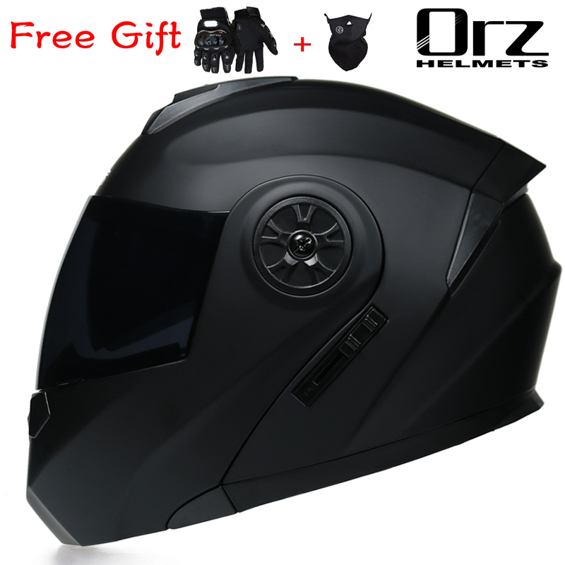 ORZ-161 Latest DOT Approved Sa - огляд і ціна Dual Visor Motorcycle Racing Helmet