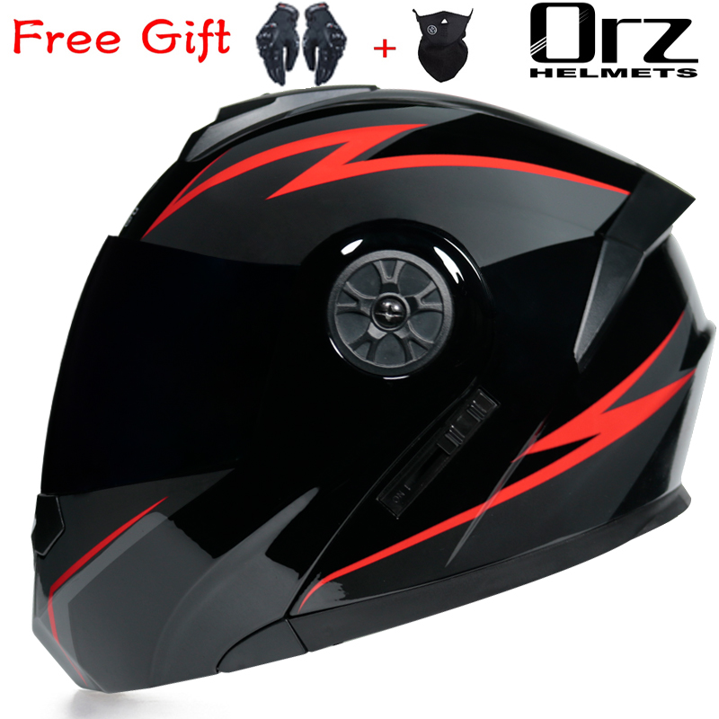 ORZ-161 Latest DOT Approved Sa - огляд і ціна Dual Visor Motorcycle Racing Helmet