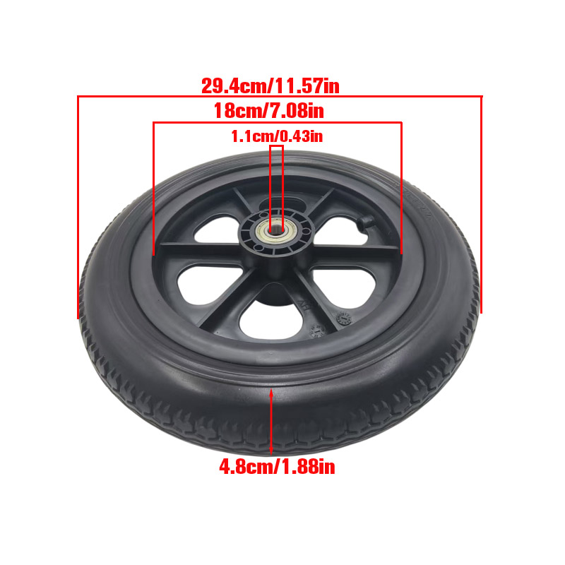 12 inch 12 1/2 x 2 1/4 solid i - огляд і ціна Scooter Parts