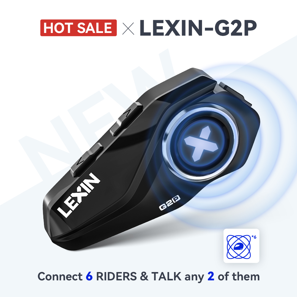 Lexin G2P Motorcycle Intercom  - огляд і ціна Full Face Motorcycle Helmet With Bluetooth