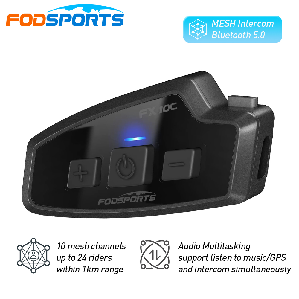 Fodsports FX 10C Motorcycle Me - огляд і ціна Full Face Motorcycle Helmet With Bluetooth