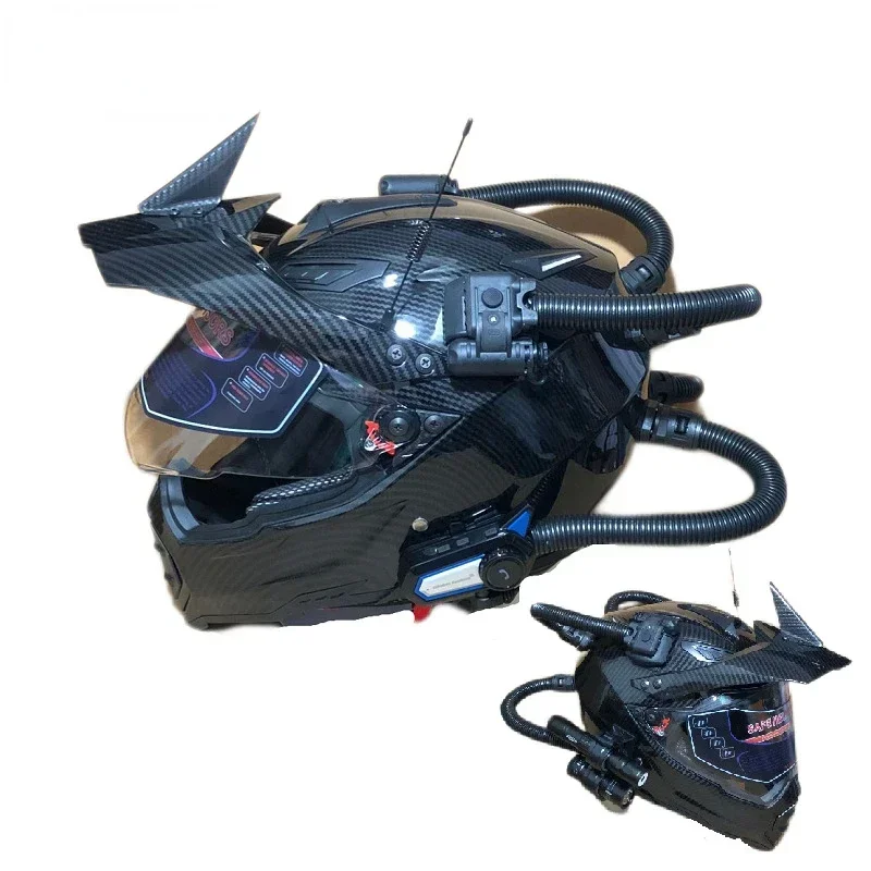 Retro Helmet Motorcycle Off-ro - огляд і ціна Full Face Motorcycle Helmet With Bluetooth